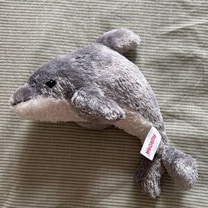 Aurora Gray Dolphin Plush Toy